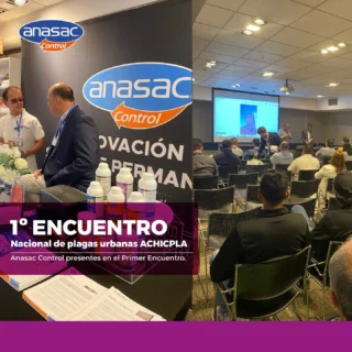 ¡Emocionados de ser parte del primer encuentro nacional organizado por ACHICPLA! Este evento es clave para la industria y nos permitirá conocer las últimas novedades en control de plagas. ¡No te lo pierdas!