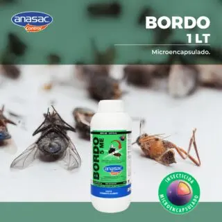 Bordo 5 ME es un novedoso insecticida micro encapsulado, formulado con Bifentrina, un piretroide de cuarta generación, del tipo I. Un tipo de piretroide diferente a los tradicionalmente usados en el control profesional de plagas. La estructura química de la Bifentrina de Bordo 5 ME no posee el anillo α-ciano, componente que es responsable importante de la irritación que se genera al momento de la aplicación. Esta característica facilita la aplicación del producto al generar menor molestia al usuario, permitiendo menores tiempo de resguardos y re- ingresos al lugar tratado. ✔Encuéntralo en sucursales Anasac Jardín, distribuidores autorizado o contactamos para tu atención. #InsecticidaMicroencapsulado #Bordo #Anasaccontrol #Plagas