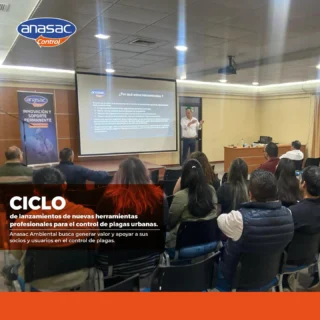 ¡Fue un placer compartir con ustedes en Chillán! Presentamos nuestras nuevas herramientas para seguir trabajando juntos en un entorno libre de plagas.